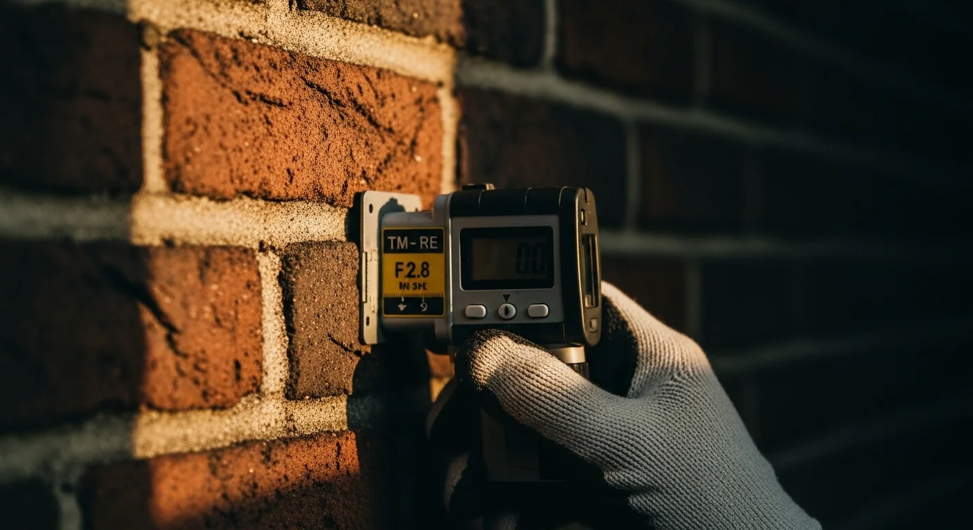 Caméra thermique sur façade belge